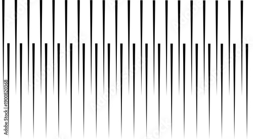 Vertical speed lines for comic books. Manga, anime graphic speed striped texture. Horizontal fast motion lines for comic books. Vector illustration 