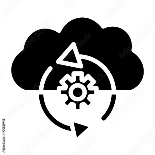 Auto Scaling Vector Icon