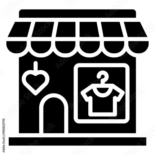 Souvenir Shop Vector Icon