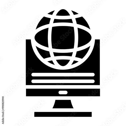 Content Delivery Network Vector Icon