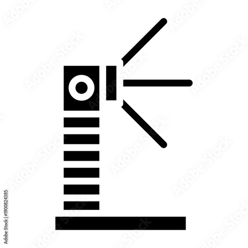 Turnstile Vector Icon