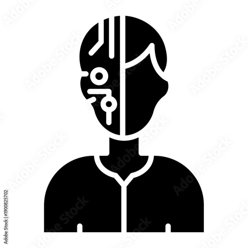 Humanoid Vector Icon