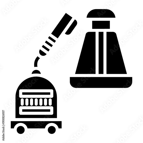 Vacuum Interior Vector Icon