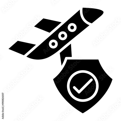 Travel Insurance Vector Icon