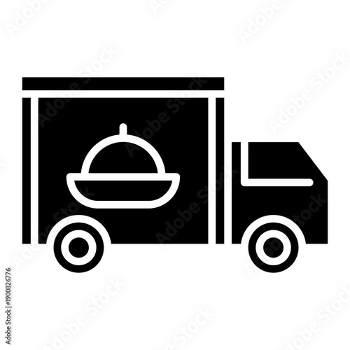 Food Delivery Vector Icon