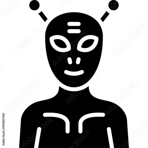 Alien Vector Icon