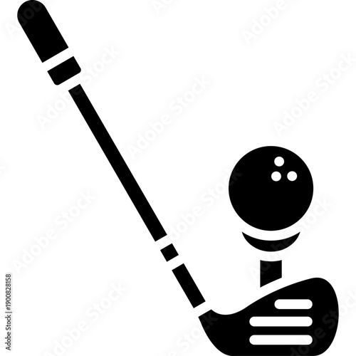 Golf Club Vector Icon