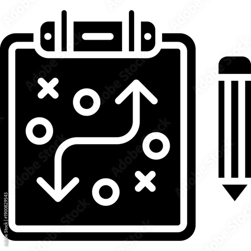 Test Strategy Vector Icon