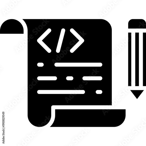 Test Script Vector Icon