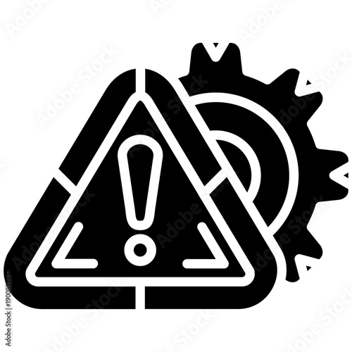 Risk Framework Vector Icon