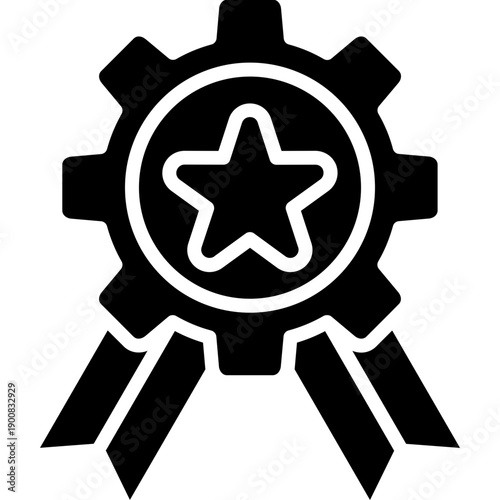 Tainted Badge Vector Icon