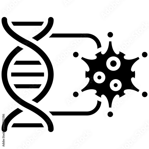 Viral Mutation Vector Icon