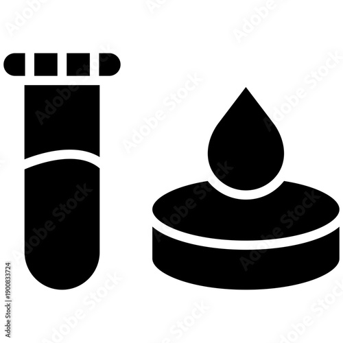 Blood Sample Vector Icon