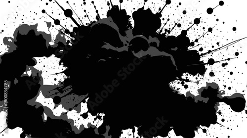 Multiple patterned banners arranged symmetrically on a white background feature red and blue stripes with starburst embl