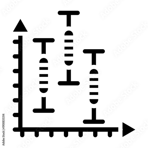 Box Plot Vector Icon