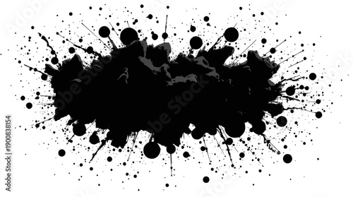 A deep blue checkout sign with white text and a white shopping cart icon sits above three circular symbols featuring bla