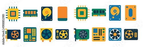 Computer Upgrade Icons