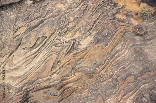 rock erosion features