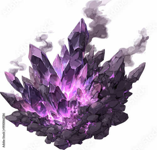 Crimson Flame of Obsidian Tyrant