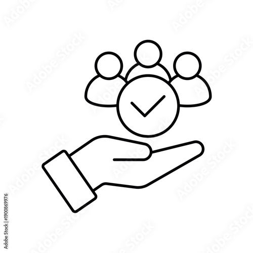 Icon a responsibility, isolated against a clean background.