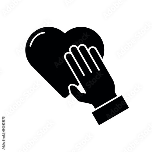 Honesty icon, isolated on white background.