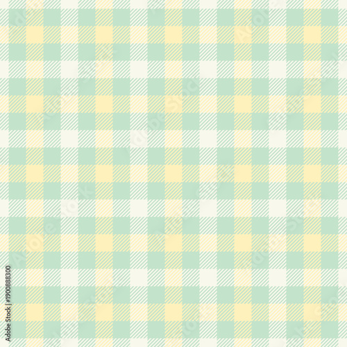 Factory vector pattern fabric, picture background plaid seamless. Rest texture check tartan textile in light and white colors.