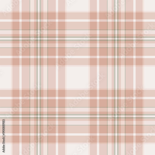 Expensive background pattern fabric, luxurious tartan vector texture. Customizable check seamless textile plaid in light and white colors.