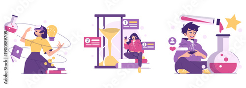 Creative Experimentation and Learning Vector Illustration