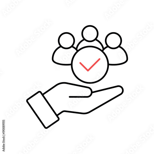 Icon a responsibility, isolated against a clean background.