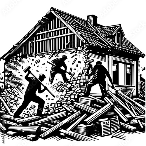 Manual Demolition Process