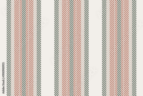 Plank vertical lines stripe, skirt texture fabric pattern. Geometrical vector background textile seamless in white and pastel colors.