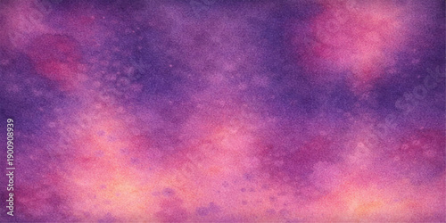 An abstract grunge watercolor background featuring a dark purple and red galaxy pattern with aged paper texture and smoke-like fire art design for a light orange wallpaper backdrop
