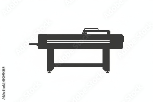 Industrial Printer: An industrial printer stands still, an embodiment of precision and efficiency in the printing industry.