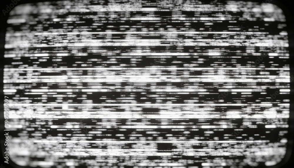 Naklejka premium TV Static Noise Texture