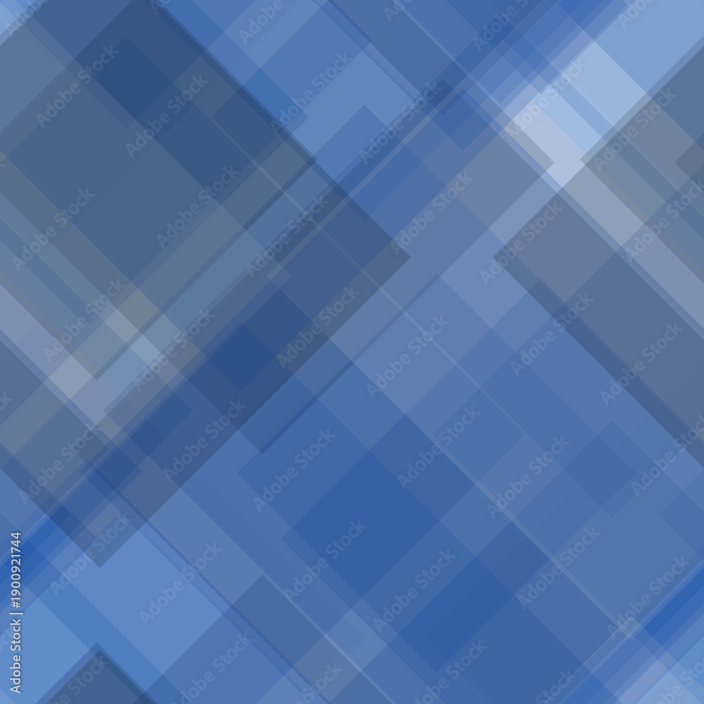 Obraz premium Professional Blue and Navy Geometric Diamond Seamless Background for Corporate Web and UI Design