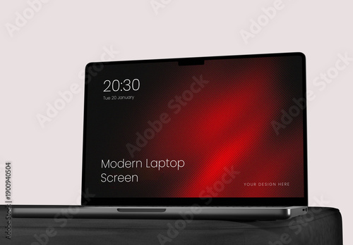 Notebook Laptop Screen Mockup