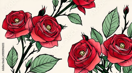 Set of Hand-Drawn Illustration Elements