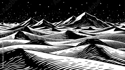 Very beautiful panoramic view of endless Sahara sand dunes, capturing vast desert textures, soft light, and the timeless natural beauty of Algeria’s iconic desert landscape.