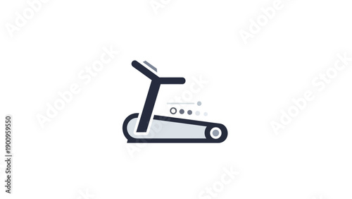 Electric Scooter Illustration Simple Design.