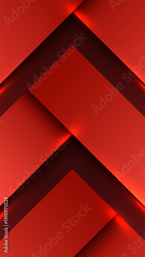 Red technology abstract bac...