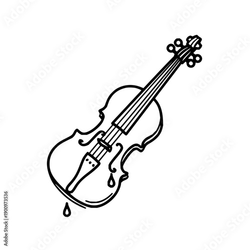 Crying Violin Melancholy Music Instrument