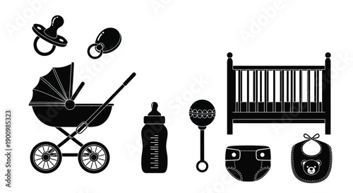 Set of Baby Care Icons