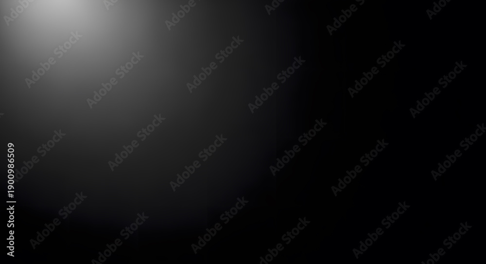 Fototapeta premium Grayscale abstract background with a bright light source illuminating a dark pixelated texture
