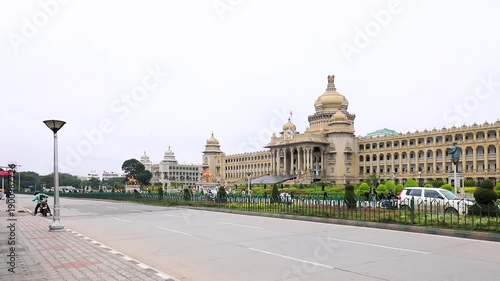 Vidhana Soudha Government Building in Bengaluru, Karnataka, India