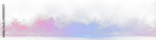 Panel kuchenny z motywem Colorful Stage Smoke PNG with Lighting Effects on Transparent Background for Concert Design