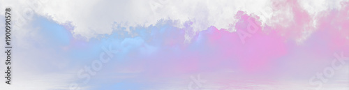 Panel kuchenny z motywem Colorful Smoke and Stage Light PNG Overlay for Concert and Performance Design