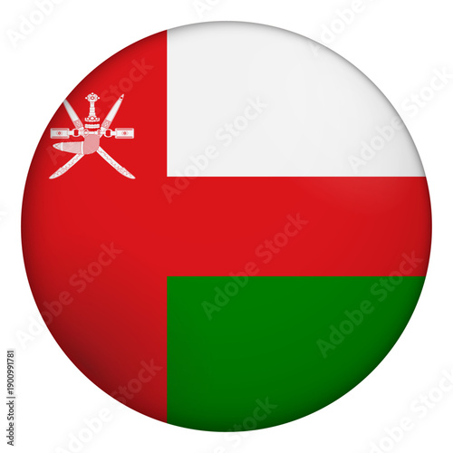 Tableau sur toile Flag of Oman