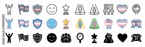 Diverse Symbols of Pride Celebration, Community Gathering, Urban Setting, Graphic Design, Colorful Environment, Dynamic Perspective, Inclusivity