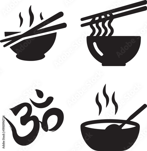 vector illustration of a restaurant menu