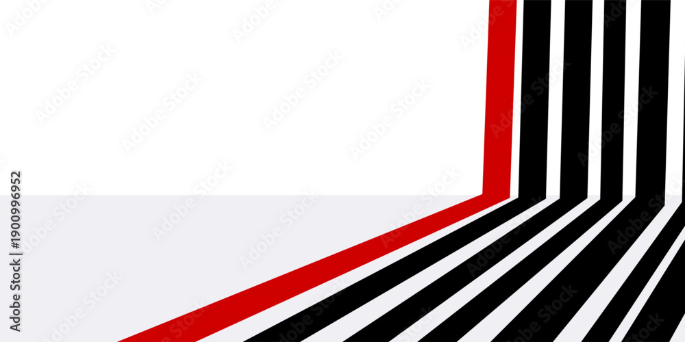 Obraz premium Black White and Red Backgrounds.vector